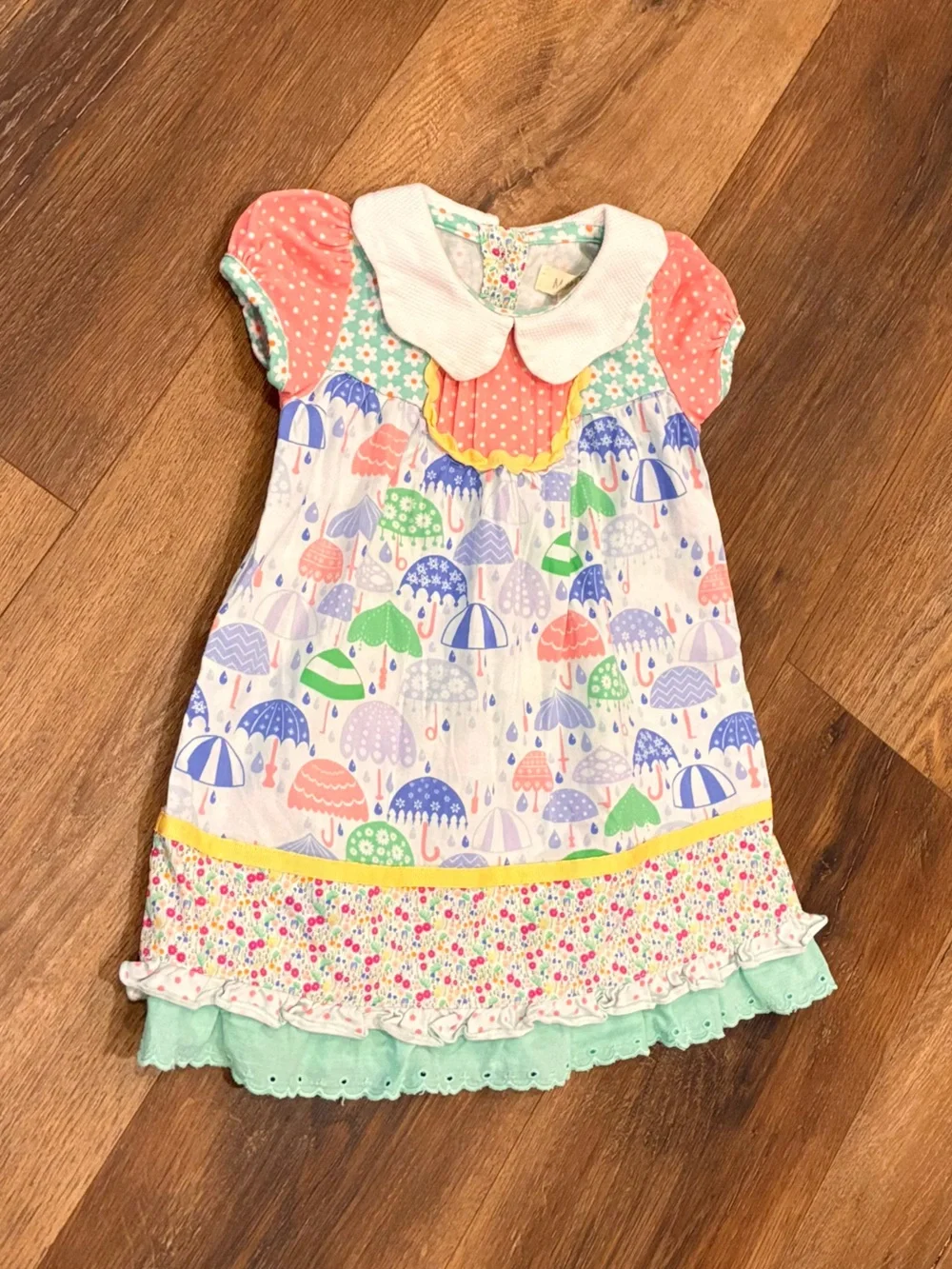 Matilda Jane Raindrops Dress The Adventure Begins Spring Summer Outfit 12-18m